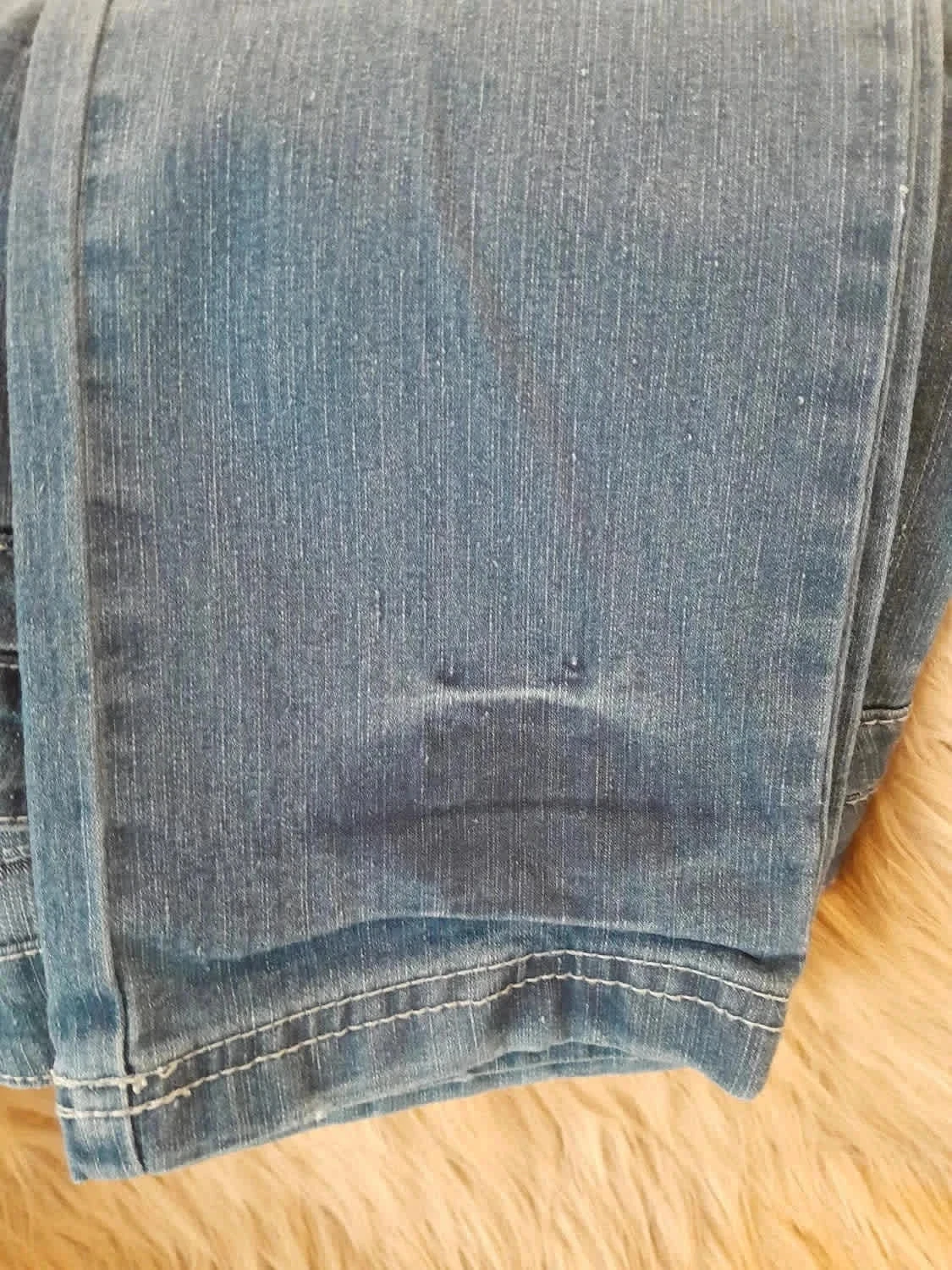 Jeans, cintura baixa, tamanho 44, Marca Walk And Talk – photo 9